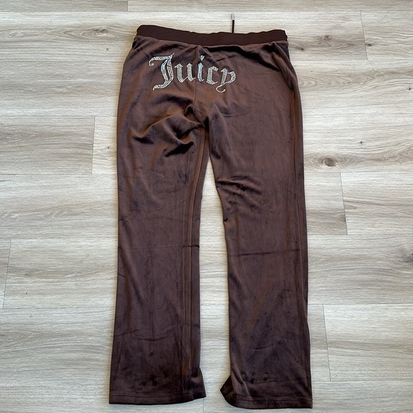 OG BIG BLING VELOUR TRACK PANTS - Picture 5 of 9